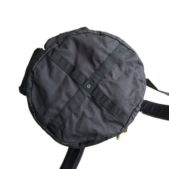 Timberland Large Black Canvas Backpack - Picture 6 of 11